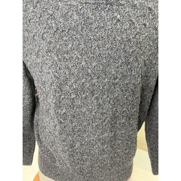 Jos A Bank Reserve Wool Crochet Pullover Sweater Size M - Picture 4 of 10